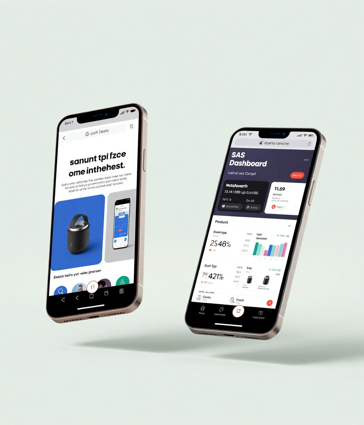 Mobile view of a Kurnool business website